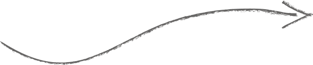 Arrow pointing to the who we are cards