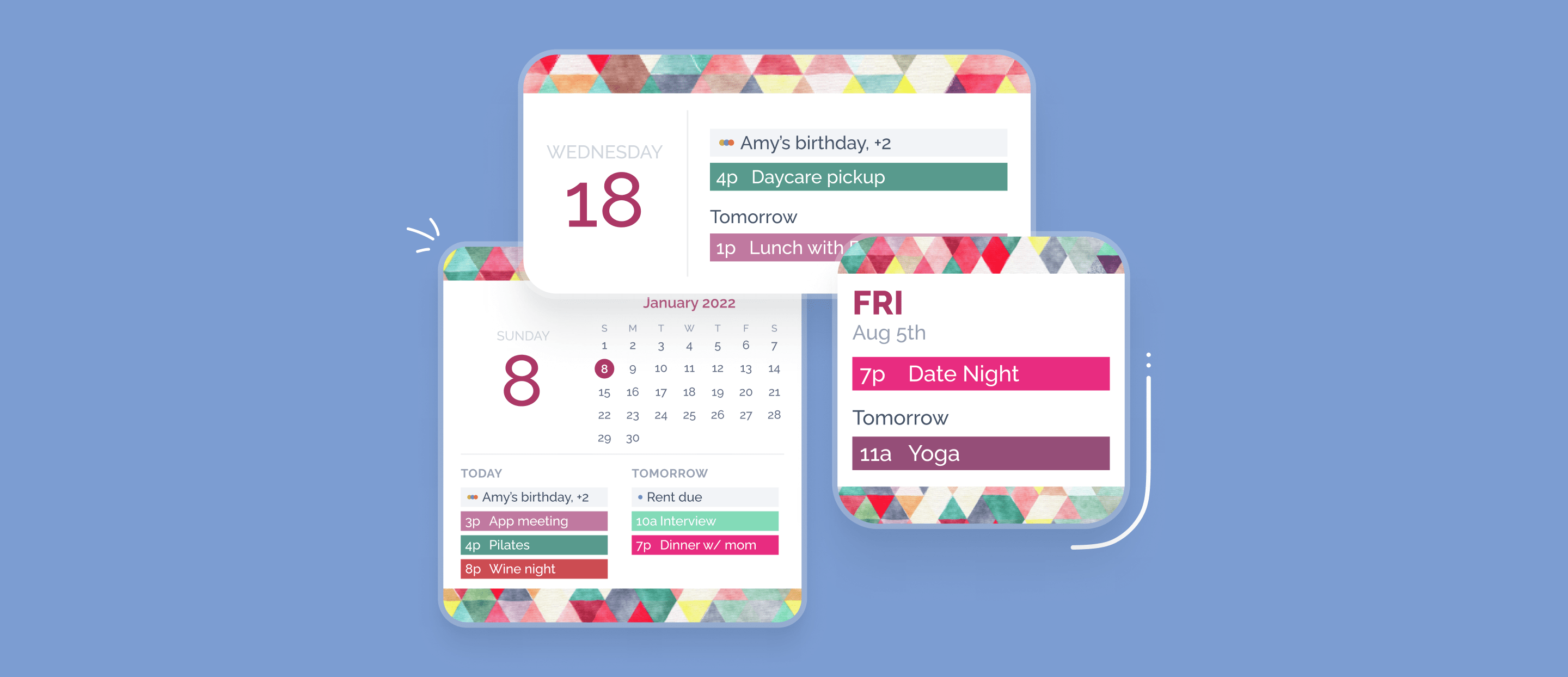 5-star reviews of Artful Agenda from the Apple iOS App Store