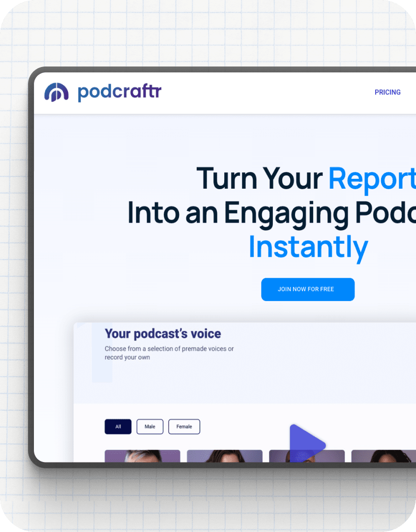 Podcraftr preview