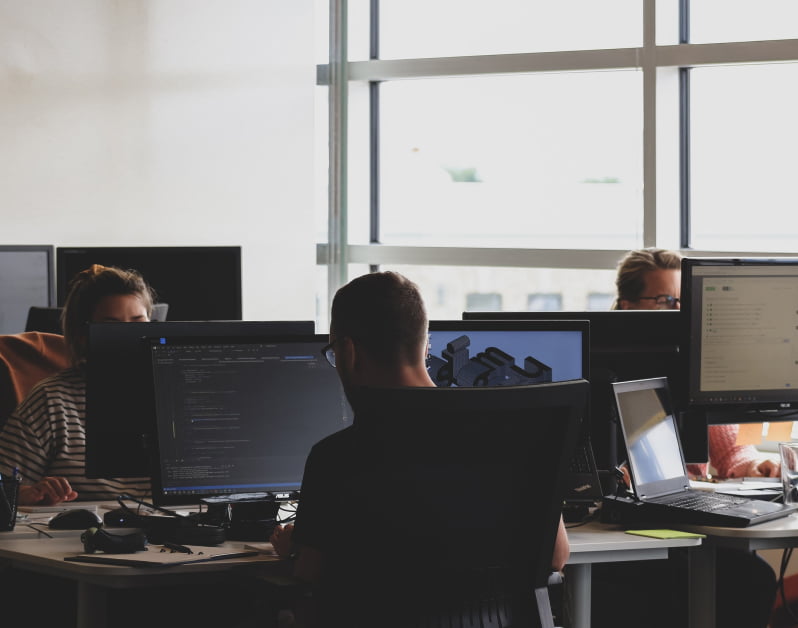 Team working together