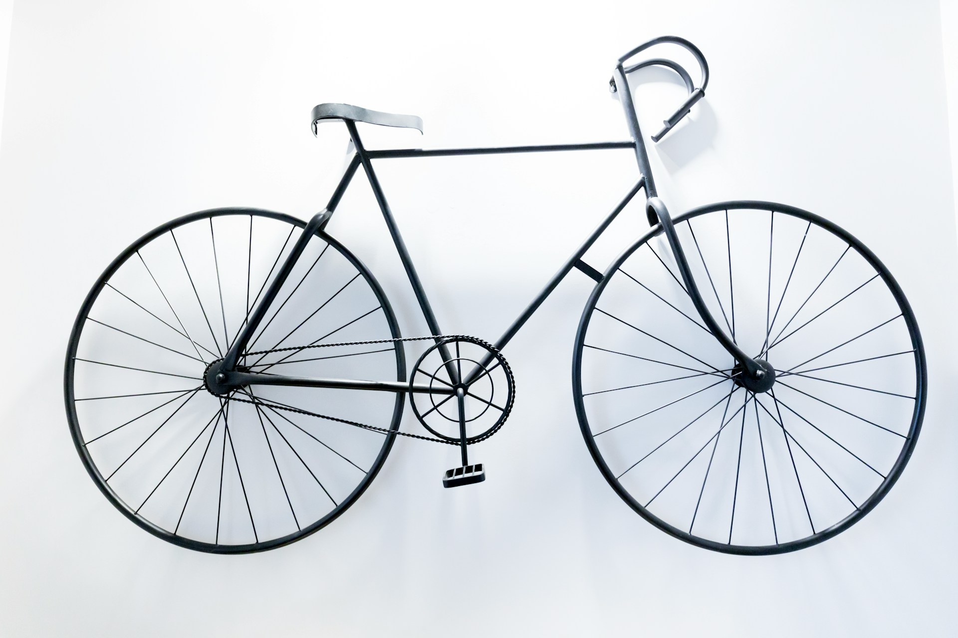 A simple bicycle.