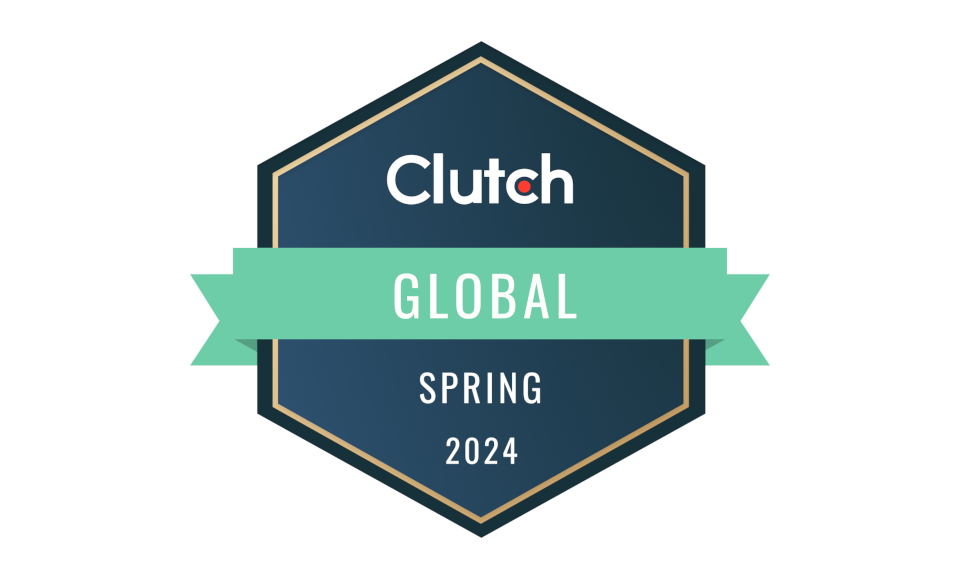 Clutch Global Award Badge for Spring 2024