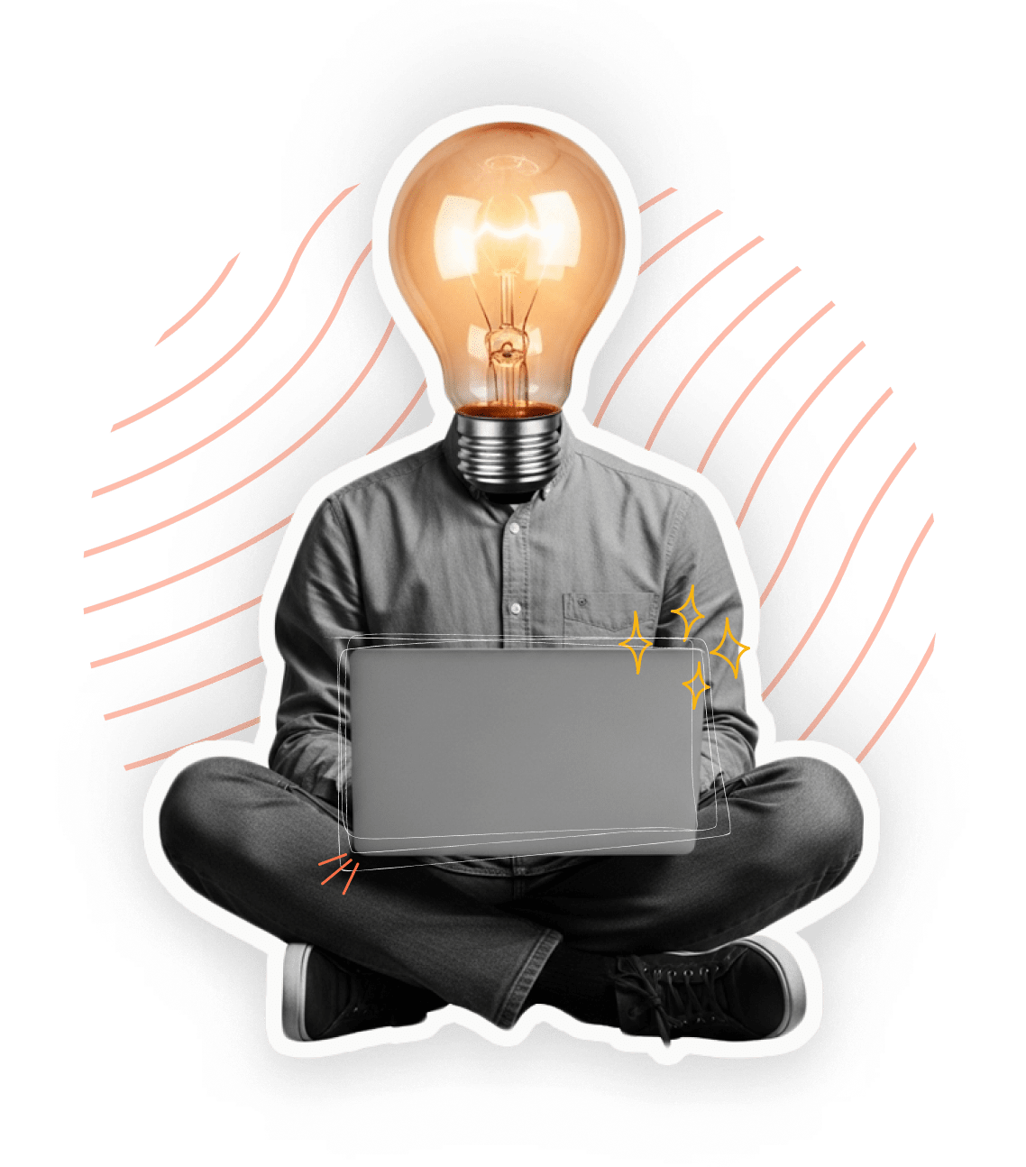 Discovery and research process illustration