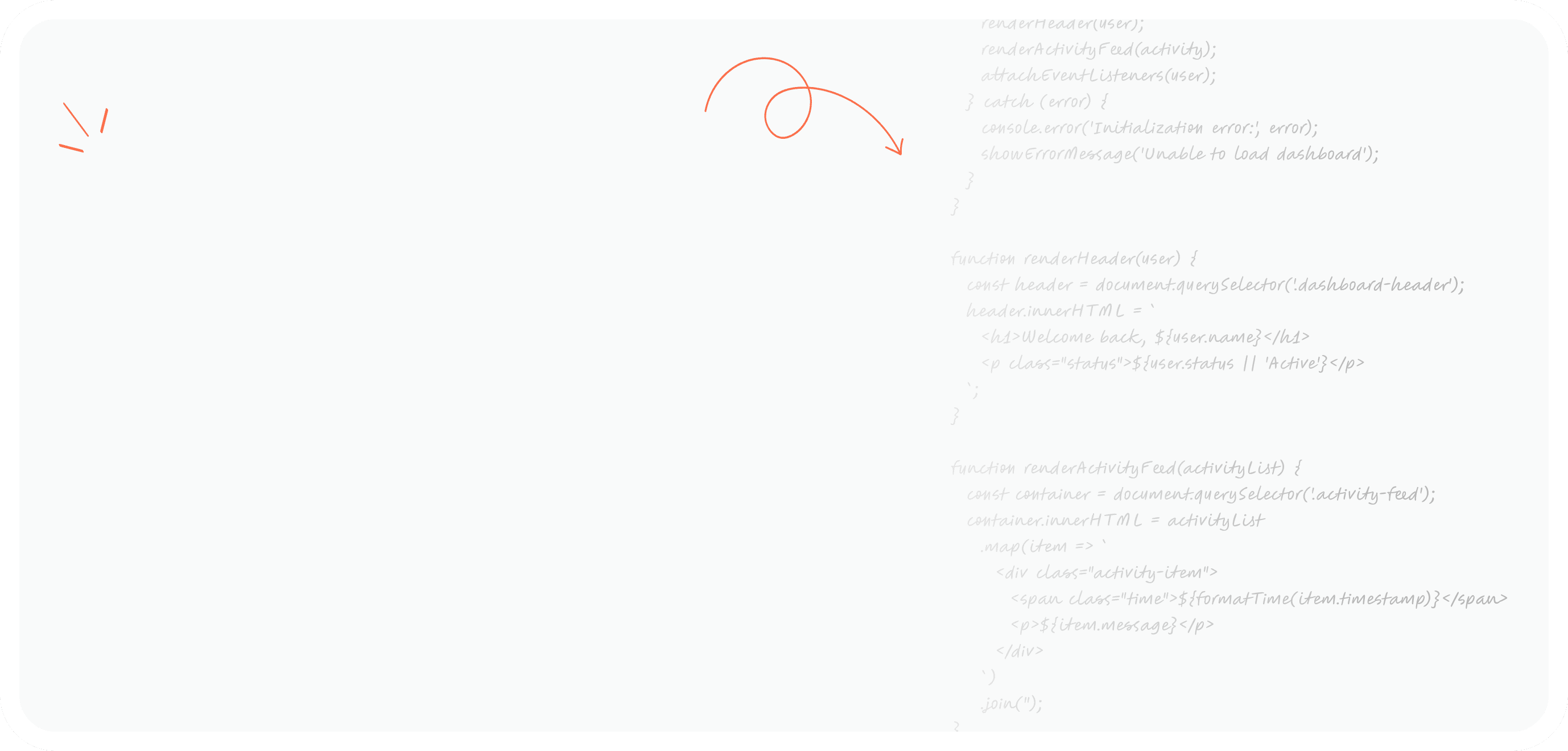 Software design wireframes and UI elements showcase