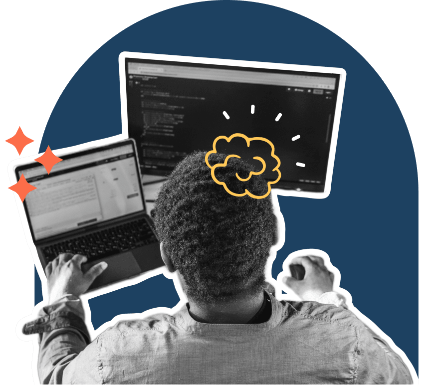 Development and testing process illustration