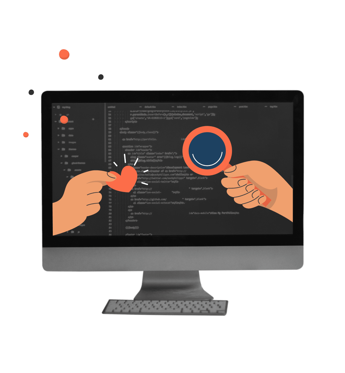 Support and iteration process illustration